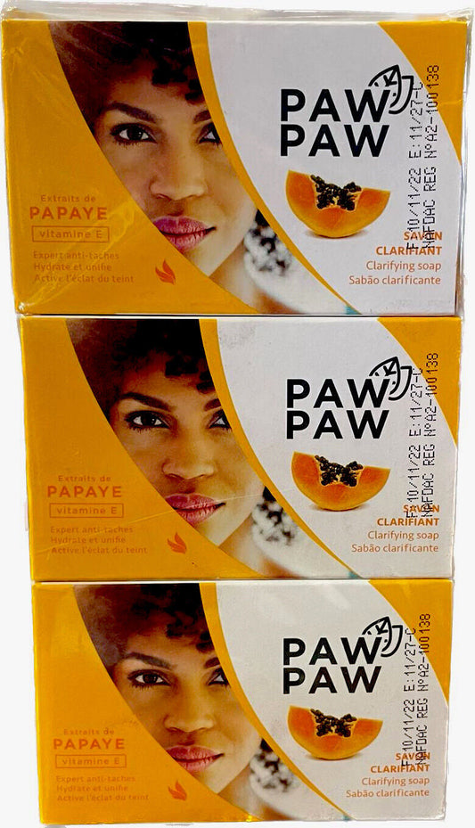 Paw Paw - Jabón clarificante para la piel y el cuerpo